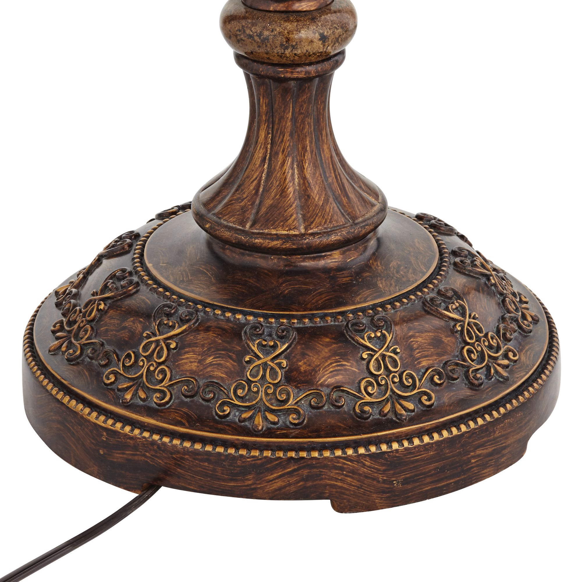 Image 7 Bolzano 64 1/2" Italian Bronze 4-Light Traditional Floor Lamp more views