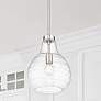 1_Bon Air 10" Wide Brushed Nickel Mini Pendant