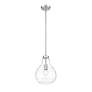 5_Bon Air 10" Wide Brushed Nickel Mini Pendant more views