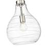 7_Bon Air 10" Wide Brushed Nickel Mini Pendant more views