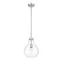 Bon Air 10" Wide Brushed Nickel Mini Pendant