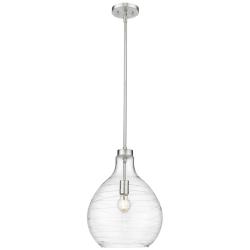 Bon Air 13" Wide Brushed Nickel Pendant Light