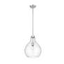 5_Bon Air 13" Wide Brushed Nickel Pendant Light more views