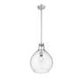 6_Bon Air 13" Wide Brushed Nickel Pendant Light more views