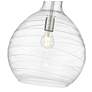 7_Bon Air 13" Wide Brushed Nickel Pendant Light more views