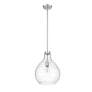 Bon Air 13" Wide Brushed Nickel Pendant Light