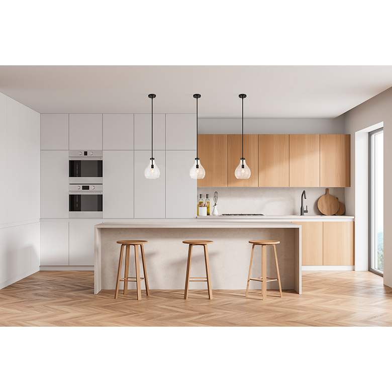 Image 3 Bon Air by Z-Lite Matte Black 1 Light Pendant more views