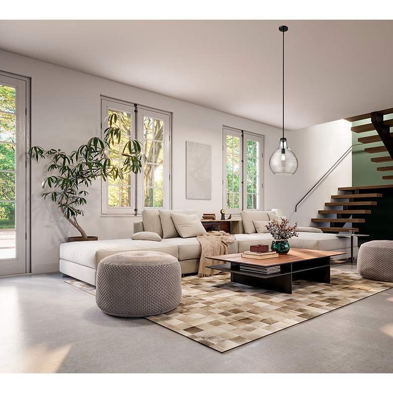 Image 4 Bon Air by Z-Lite Matte Black 1 Light Pendant more views