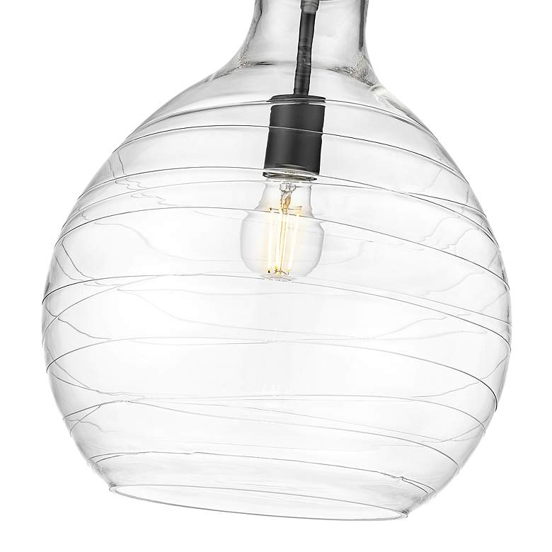 Image 7 Bon Air by Z-Lite Matte Black 1 Light Pendant more views