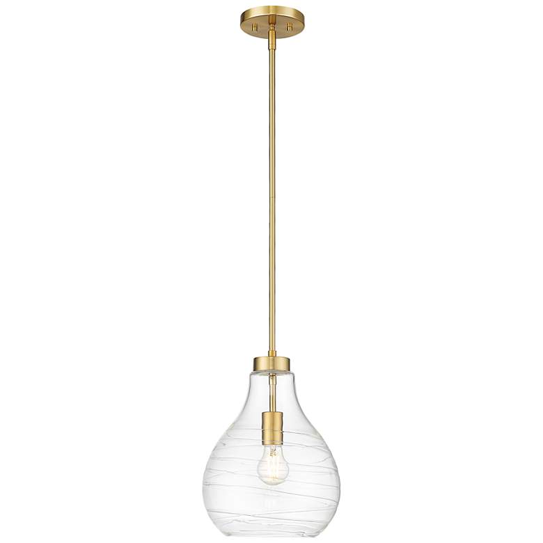 Image 2 Bon Air by Z-Lite Modern Gold 1 Light Pendant
