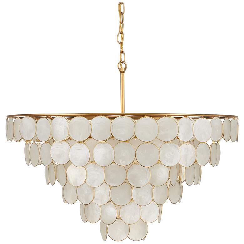 Image 3 Bon Vivant 30 1/4" Wide Contemporary Gold Tiered Chandelier more views