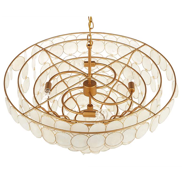 Image 5 Bon Vivant 30 1/4" Wide Contemporary Gold Tiered Chandelier more views