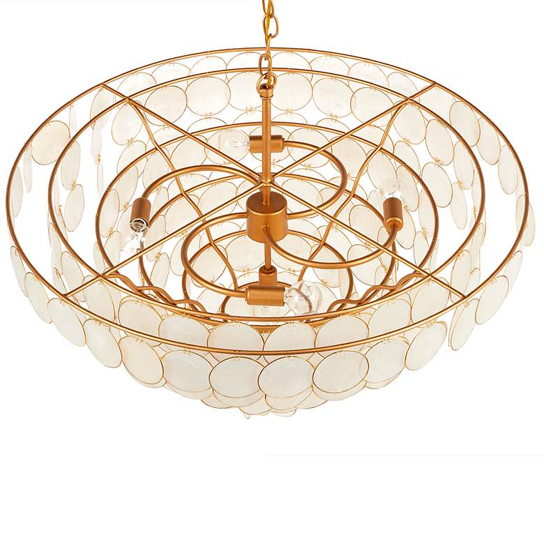 Image 5 Bon Vivant Large Semi-Flush Mount more views