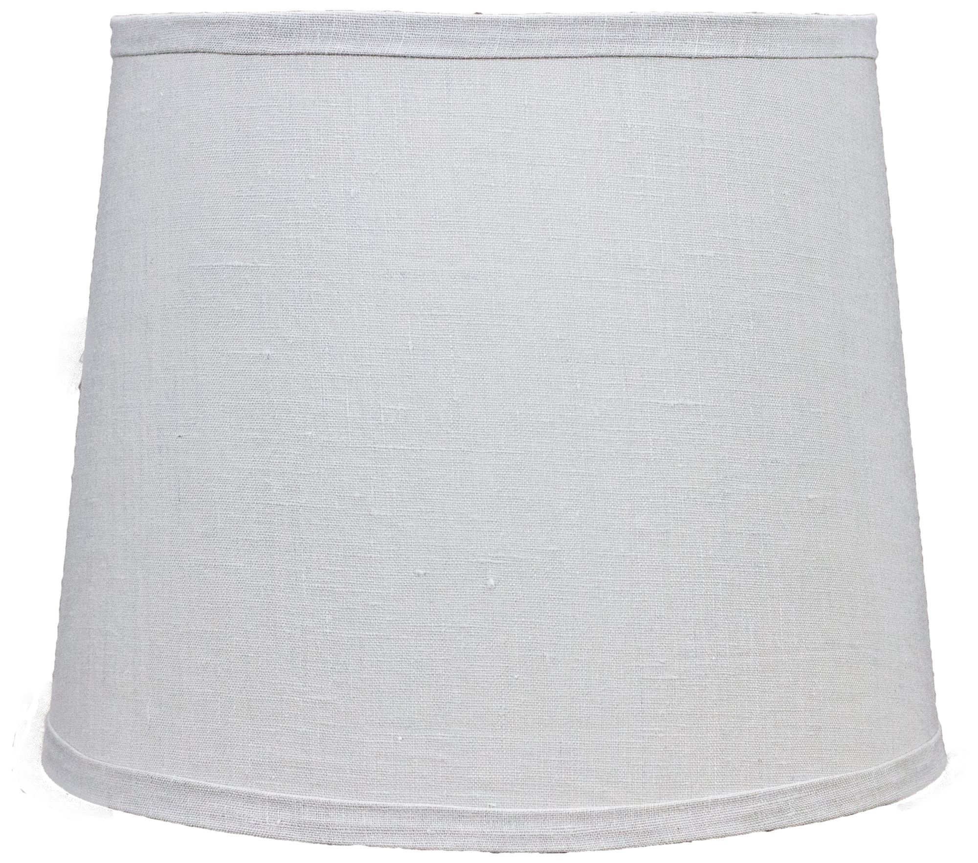 Bone Grey Drum Lamp Shade 8 x 10 x 9 (Spider) 158X4 Lamps Plus