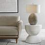 1_Bongo 22" High White Side Table