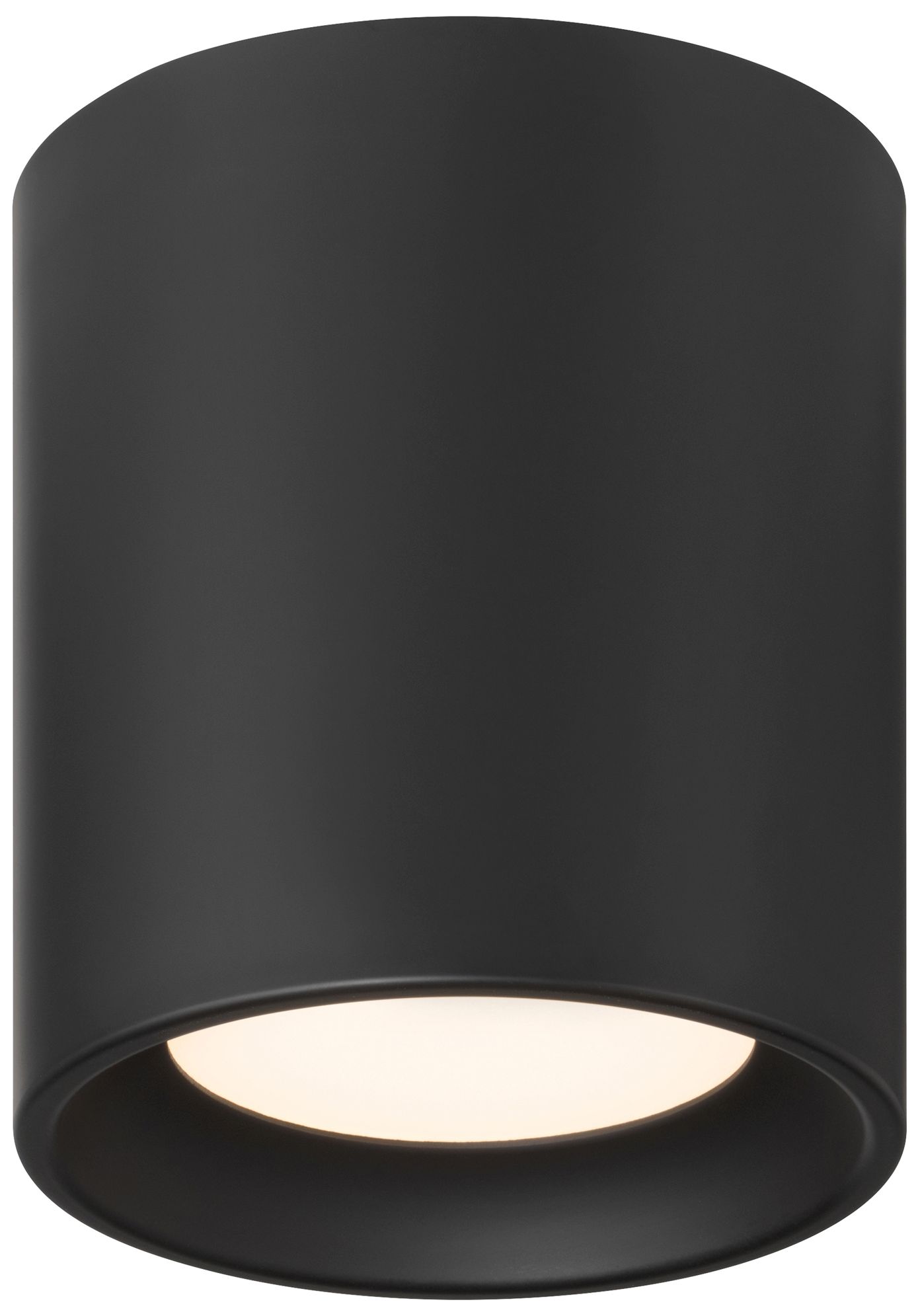 Image 5 Bongo 5.5"W x 6"H 5CCT Black LED Flush Mount more views