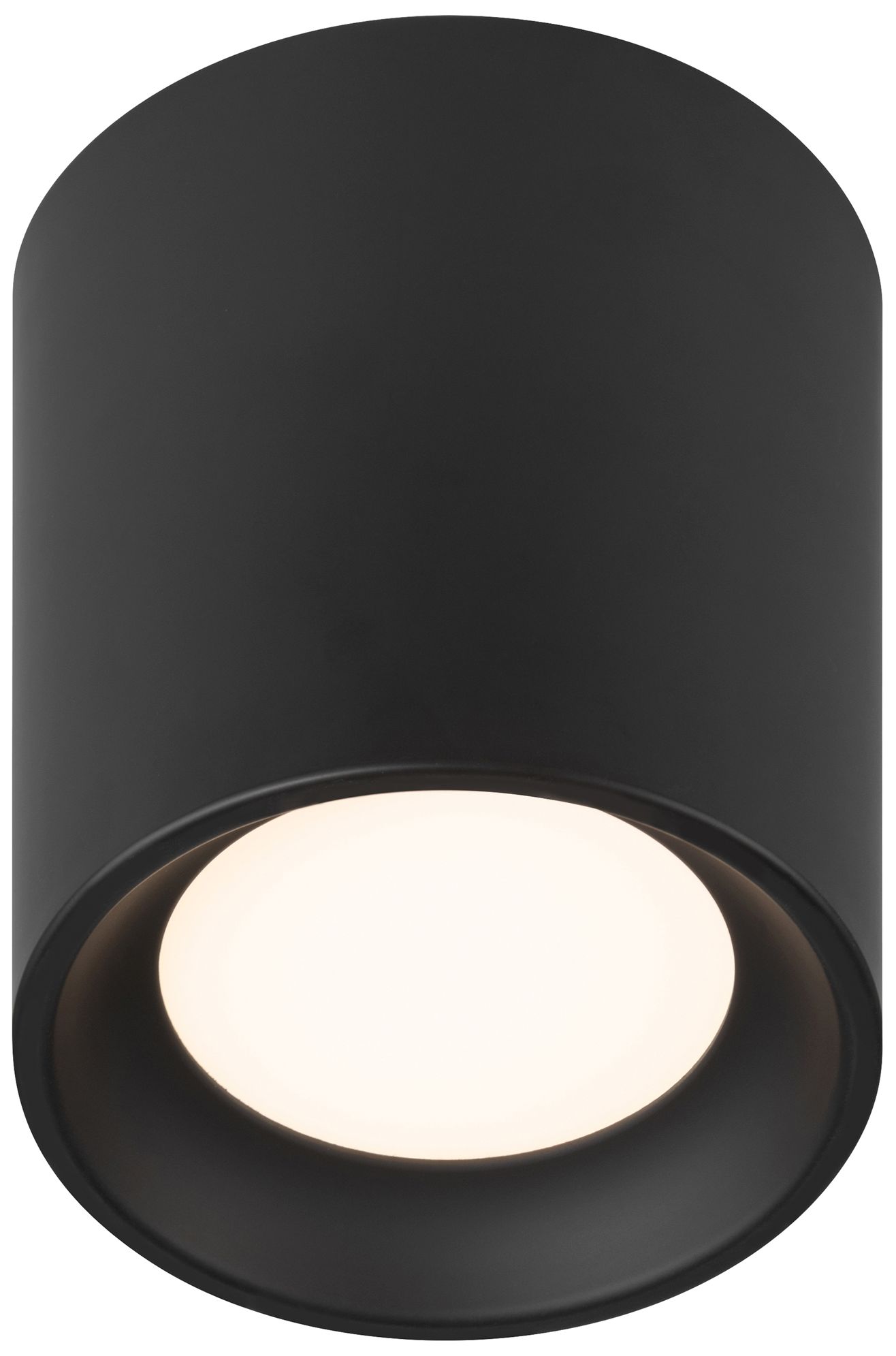Image 6 Bongo 5.5"W x 6"H 5CCT Black LED Flush Mount more views