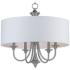 Bongo 5-Light 22" Wide Satin Nickel Pendant Light