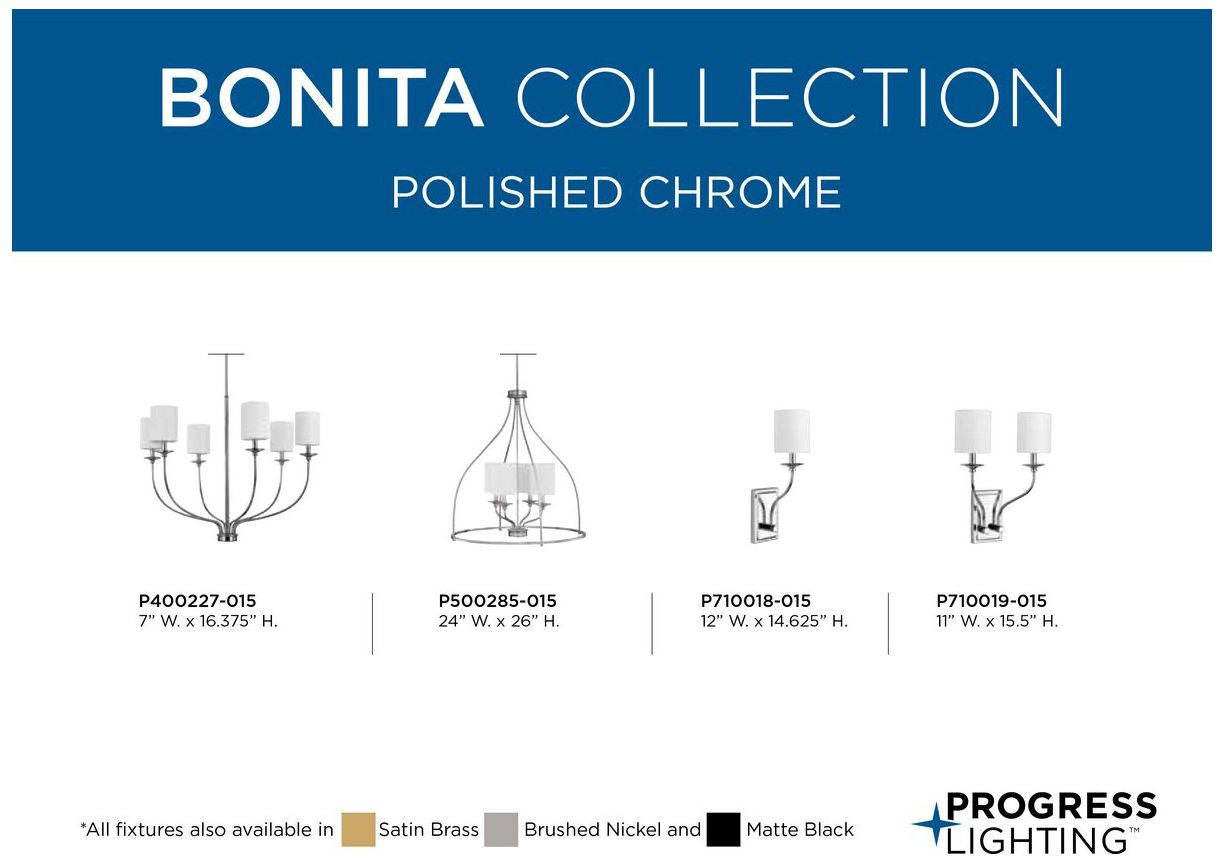 Bonita Collection One-Light Wall Sconce