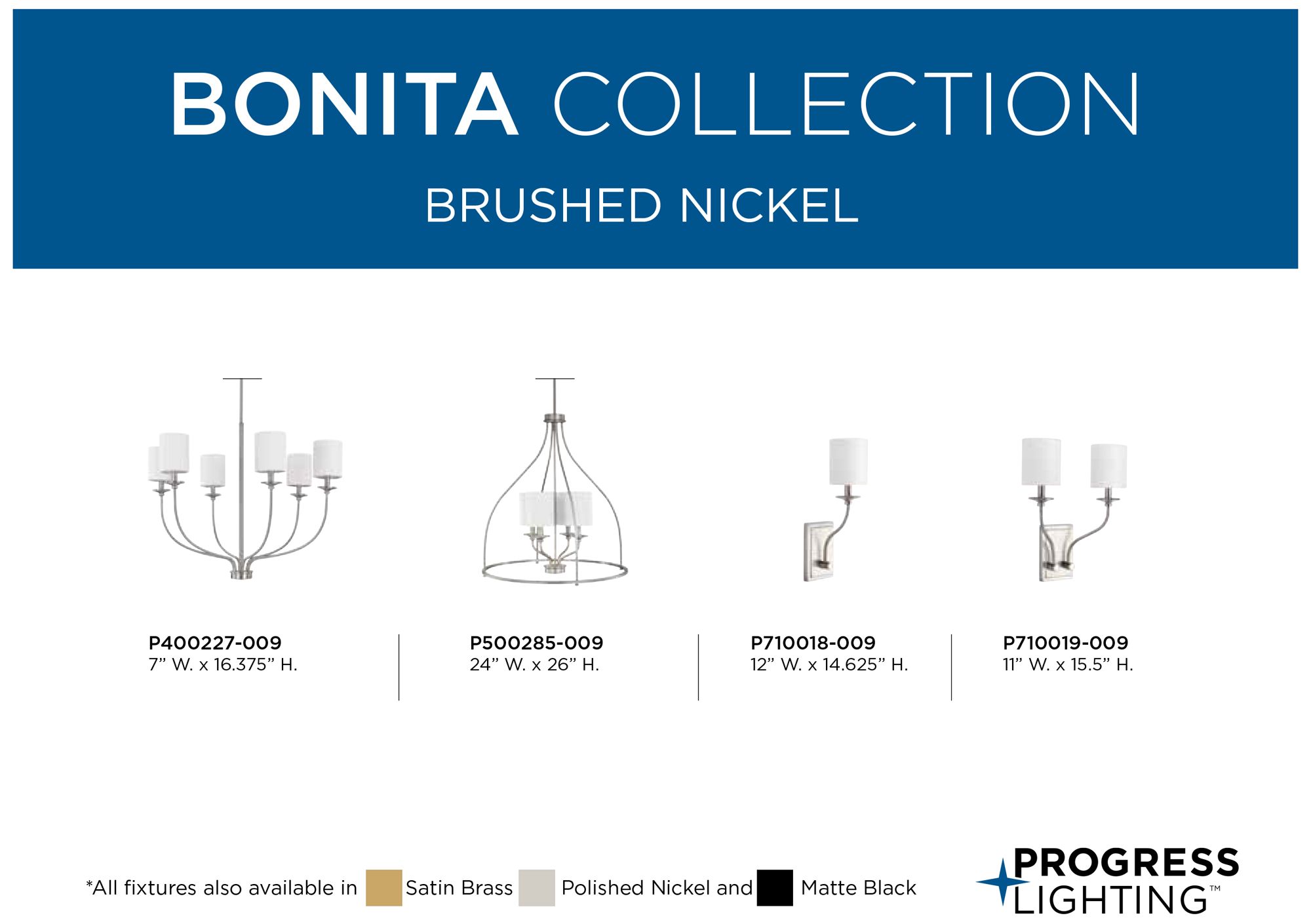 Bonita Collection Two-Light Wall Sconce