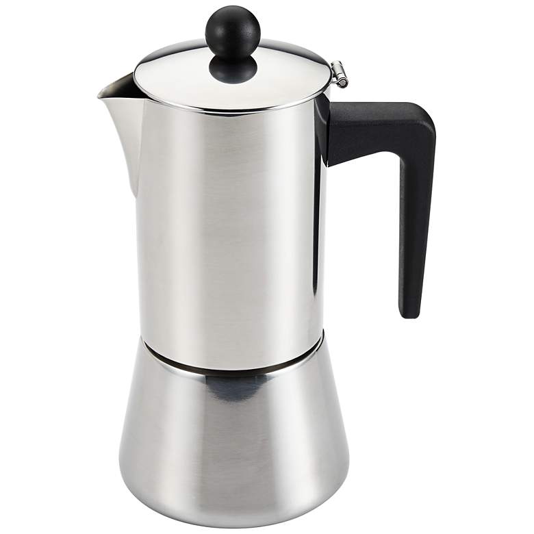 Image 1 BonJour Coffee and Tea 6-Cup Stovetop Espresso Maker