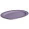 BonJour Paisley Vine 10"x14" Lavender Oval Platter