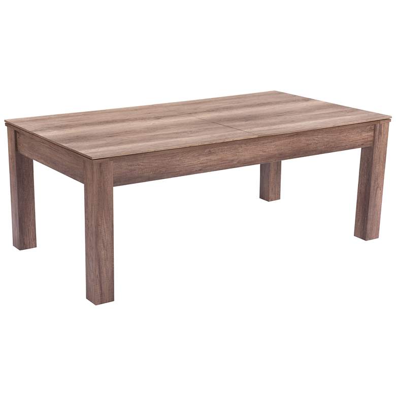 Image 1 Bonkers 3 In 1 Table Brown With Pool Accessories
