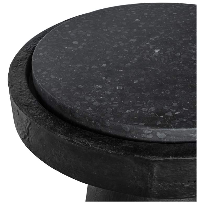 Image 5 Book Accent Table Black more views