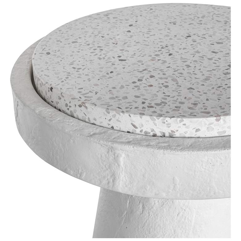 Image 5 Book Accent Table White more views