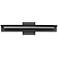 Bookkeeper 20" LED Wall Lamp Black