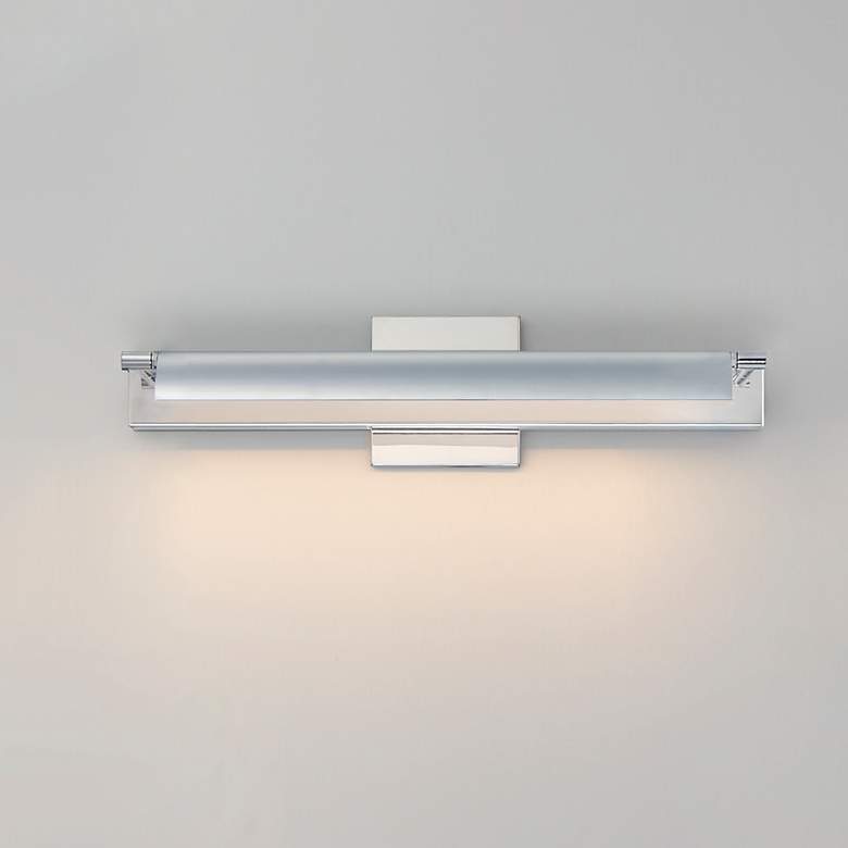 Image 1 Bookkeeper 20" LED Wall Lamp Polished Chrome