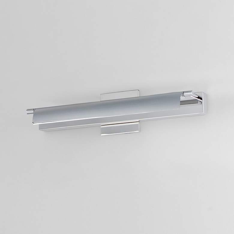 Image 4 Bookkeeper 20" LED Wall Lamp Polished Chrome more views
