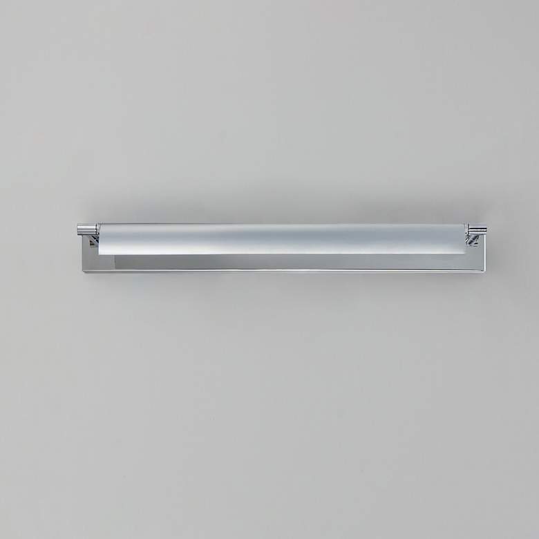 Image 3 Bookkeeper 30" LED Wall Lamp Polished Chrome more views