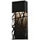 Boon 16" High Black Powder Coated LED Outdoor Wall Light