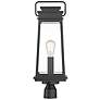 Thumbnail4 of Boone 1-Light Outdoor Post Lantern in Matte Black more views