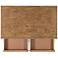 Boone 48" Wide Light Walnut 2-Drawer Occasional Coffee Table