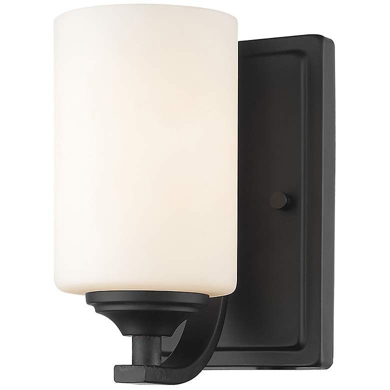 Image 1 Bordeaux by Z-Lite Bronze 1 Light Wall Sconce