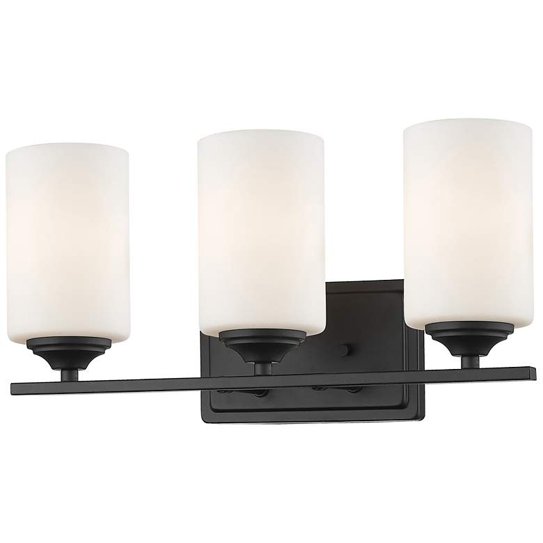 Bordeaux by Z-Lite Bronze 17.375 inch 3 Light Vanity - #343G6 | Lamps Plus