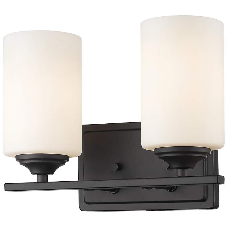 Image 1 Bordeaux by Z-Lite Bronze 2 Light Vanity