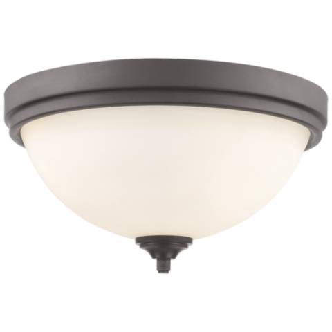 Bordeaux by Z-Lite Bronze 3 Light Flush Mount - #3146D | Lamps Plus
