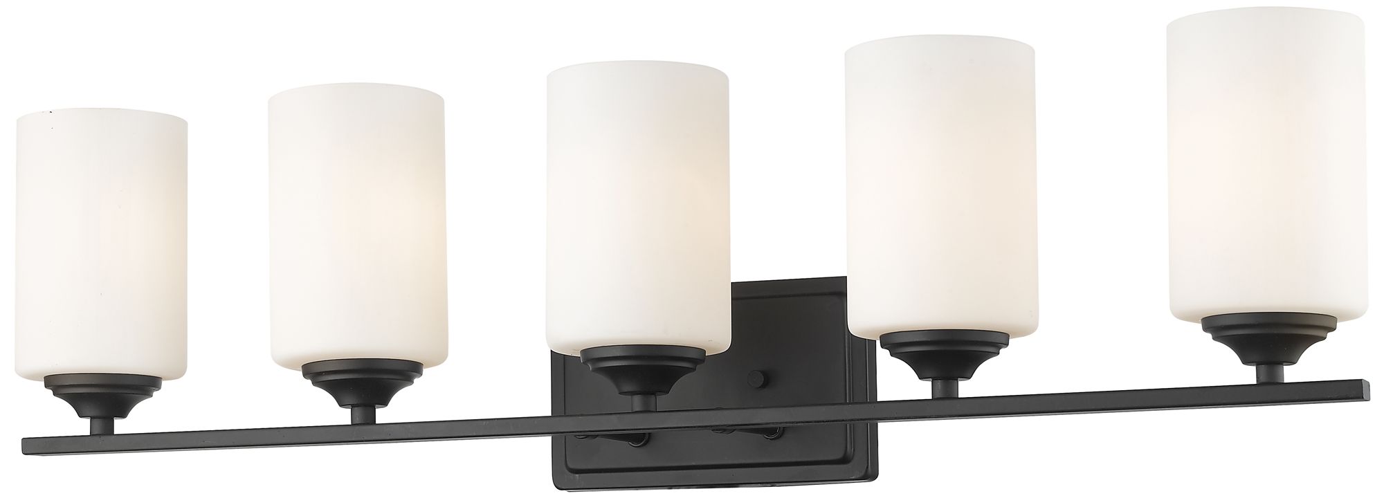 Bordeaux by Z-Lite Bronze 30.75 inch 5 Light Vanity