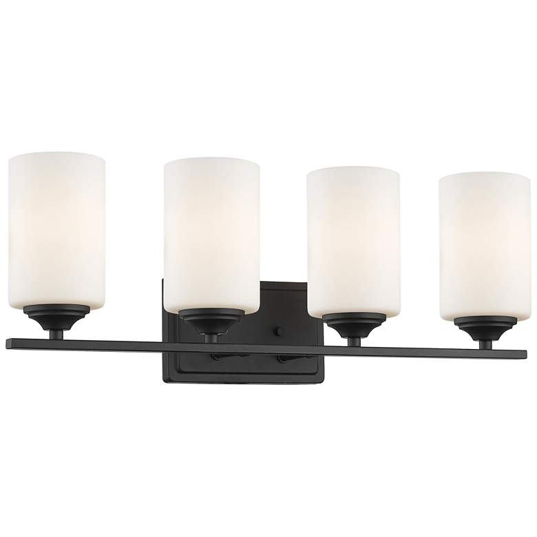 Image 1 Bordeaux by Z-Lite Bronze 4 Light Vanity