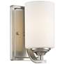 Bordeaux by Z-Lite Brushed Nickel 1 Light Wall Sconce