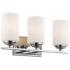 Bordeaux by Z-Lite Chrome 3 Light Vanity