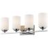 Bordeaux by Z-Lite Chrome 4 Light Vanity
