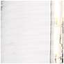 4_Boreas 13 3/4" High Satin Nickel Clear Glass ADA Wall Sconce more views
