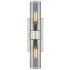 Boreas 18" High Satin Nickel 2-Light ADA Wall Sconce