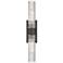 Boreas 24" High Oil-Rubbed Bronze 2-Light Wall Sconce