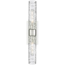 Boreas 24" High Polished Nickel 2-Light Wall Sconce Boreas 24" High Polished Nickel 2-Light Wall Sconce