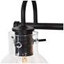 4_Borislav 22" Wide Matte Black 3-Light Vanity Bath Light more views